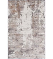 Eliana Home Baskılı, Yıkanabilir Kaymaz Taban Salon Halısı LNA1058 100x150 cm (Bej)