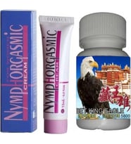 Süper Nymphorgasmic 15 Ml. Cream + T10 Hapı 10 Lu Kapsül