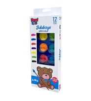 KRAF KIDS KK600 WATERCOLOR- SULUBOYA SETİ 12'Lİ KARTON KUTU