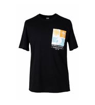 Trender 26YDT1000025 Siyah Erkek T-Shirt Surfıng O Yaka
