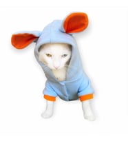 Bon Bunny Blue Kulaklı Kedi Tulumu,Kıyafeti