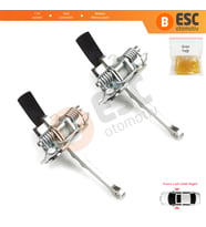 VW Lupo 1 6X1 6E1 1998-2005 Seat Arosa 6H1 1997-2004 6E0837249C İçin 2 EA Sağ ve Sol Kapı Gergi Yayı