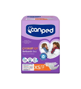CANPED TEKSTIL EXTRA SMALL 12 ADET