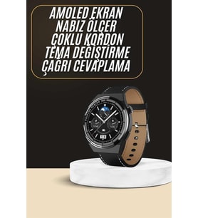 Çoklu Kordon Hediyeli Akıllı Saat Çağrı Cevaplama Müzik Dinleme Dokunmatik Ekran