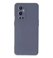 One Plus 9 Pro Kılıf Nano içi Kadife Silikon - Gri