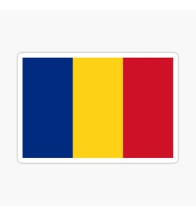 Romanya Çıkartması 19CM Araba Duvar Sticker