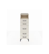 Kronos Dolap Tek Raflı 5 Çekmeceli 44x59x134 Aytaşı-Aytaşı