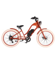 Citycoco Vacay Arka Motor 500W Bisiklet ( CC01617, Arka Motor 500W, Gri, Bakır )