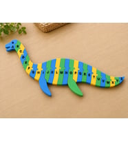 3D Baskı Dinozor Şeklinde Alfabe Puzzle - A-Z Harf Eşleştirme Oyuncağı