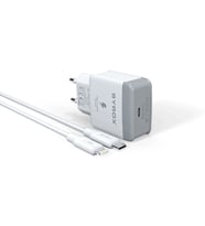 Syrox PD18L 3.0A 18W PD 1mt Kablolu Lightning Şarj Cihazı - Beyaz