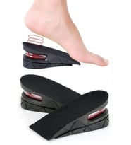 Boy Uzatıcı Tabanlık 5 cm Ayakkabı içi Ortopedik Gizli Topuk Yükseltici Unisex Bot Tabanlığı