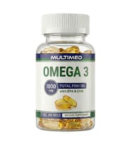 Multimed Omega 3 Balık Yağı 1000 mg 100 Softjel  EPA 360 mg ve DHA 240 mg İçeren Zengin Formül