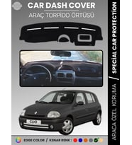 RENAULT CLIO 2 AIRBAGSIZ (2001-2012) Torpido Örtüsü Ön Göğüs Koruma Torpido Koruma Araca Özel