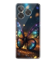 General Mobile Era 50 Kılıf Boutique Baskılı Resimli Rengarenk Kelebek Pcode -097