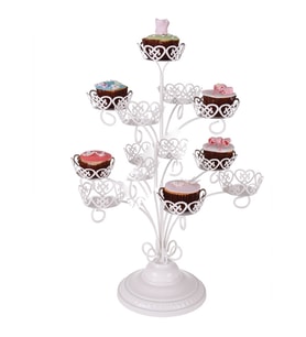Metal Cupcake Standı 11'Li Kek Standı