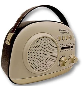 Bluetooth Retro Radyo Arizona Serisi/Grey Gri