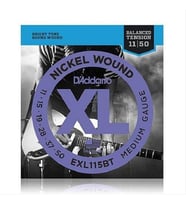 Daddario Exl115bt Elektro Gitar Tel Seti, Xl, 11-50, Nickel Wound