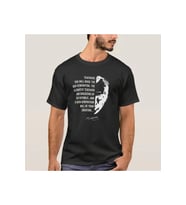 24 Kasım Öğretmenler Günü Temalı Baskılı Bisiklet Yaka T-shirt - Siyah