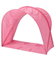 Çocuk Yatak Tentesi IKEA Pembe Renk 70/80/90 MeridyenDukkan Çocuk Yatağı Başlığı Açılır-Kapanır