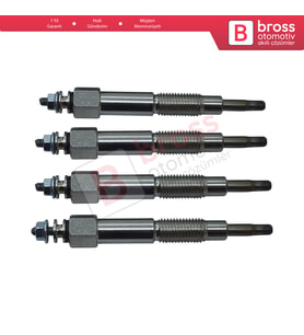 Nissan için 4 Adet Isıtma Bujisi 11 Volt 11065 57J00, GN102, 0100226513