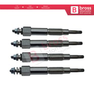 Nissan için 4 Adet Isıtma Bujisi 11 Volt 11065 57J00, GN102, 0100226513