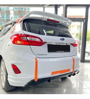 Ford Fiesta Mk7 Difüzör Parlak Siyah Plastik Arka Difizör 2018+