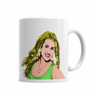 Hilary Duff 3 Kupa Bardak Porselen