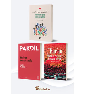 Türkün Dili Kur’an Sözü (Ciltli)- Sükût Sûretinde/Nuri Pakdil - Kur’an Tevhid Devleti Kuran Kitap