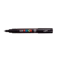 Uni-Ball Markör Boyama Posca Su Bazlı Poster 0.7 MM Siyah (6 Lı Paket)