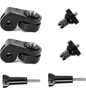 Alüminyum Tripod Montaj Adaptörü Kamera Tutucu, DJI Osmo Action 4 5 Pro/Gopro Hero 13 12 11/Insta360 X5/AKASO/Apexcam M80Air Aksiyon Kameraları ile Uyumlu, Aksiyon Kamera Tutucu Adaptörü