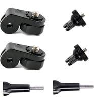 Alüminyum Tripod Montaj Adaptörü Kamera Tutucu, DJI Osmo Action 4 5 Pro/Gopro Hero 13 12 11/Insta360 X5/AKASO/Apexcam M80Air Aksiyon Kameraları ile Uyumlu, Aksiyon Kamera Tutucu Adaptörü