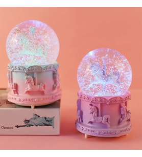 Orta Boy Unicorn Kar Küresi