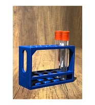 8'li Kan Alma Tüp Standı Tüp Sporu (16 * 100MM IÇİN UYUMLU- Mavi)