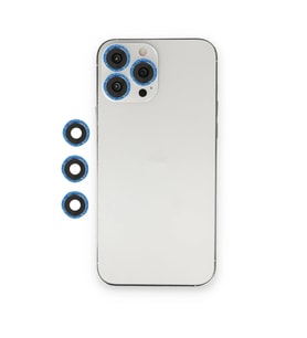 İphone 12 Pro Shine Kamera Lens - Mavi