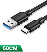 USB 3.0 Type-C Data ve Şarj Kablosu 50 cm