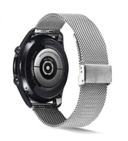 Amazfit Pace 1 / 2 Kordon 22mm Metal Kordon 45 (Gümüş)