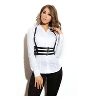 Paralel 3 Sıralı Şık Harness (Kırmızı)