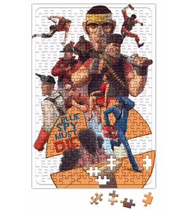 Team Fortress Blue Spay and Re Puzzle 240 Parça Yapboz