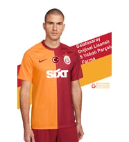 Galatasaray Orijinal Lisanslı 23-24 5 Yıldızlı Parçalı Forma (Kırmızı)