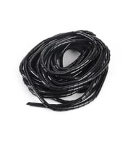Kablo Toplama Spirali Helezon KSPR-08B 8 mm 10 Metre Siyah