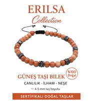 Sertifikalı Fasetli Terahertz – Güneş Taşı Bileklik (İnce Model) – Neşe, Özgüven ve Yaşam Enerjisi Taşı (Çok Renkli)