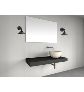 RİOLİGHT RETRO3,RUSTİK,VİNTAGE SİYAH 1XE27 DUYLU METAL APLİK ŞAPKA ÇAPI:23CM NOT: 1ADET FİYATIDIR