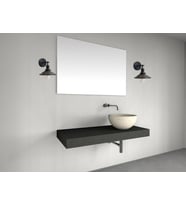 RİOLİGHT RETRO3,RUSTİK,VİNTAGE SİYAH 1XE27 DUYLU METAL APLİK ŞAPKA ÇAPI:23CM NOT: 1ADET FİYATIDIR