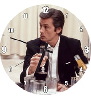 Cakatablo Jean Paul Belmondo ve Alain Delon Duvar Saati