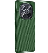 Xiaomi Redmi Note 14 Pro 4G Kılıf Karbon Silikon Case Kapak (Koyu Yeşil)