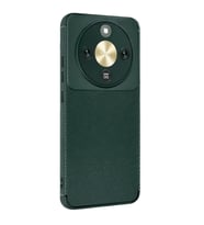 Huawei Honor Magic 8 Lite Auto Focus Karbon Kapak - Koyu Yeşil