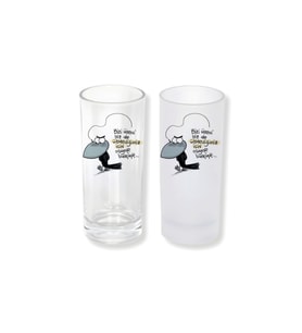 Ghostbastır Design Dertli Sözlü Buzlu / Buzsuz Seçenekli Rakı Bardağı – 1 Adet Şık Sunum Bardağı 0134