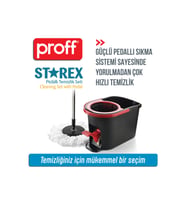 Pratik ve hafif mikrofiber moplu temizlik seti, kolay kullanım