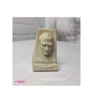 YY0836 Atatürk Kabartmalı Silikon Kalıp