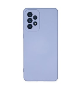 Samsung Galaxy A23 4g Kılıf Nano İçi Kadife Silikon - Lila